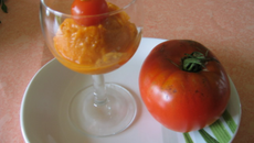 Sorbet à la tomate