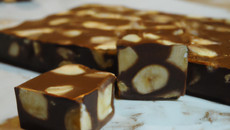 Marbré choco/noisettes