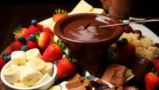 Fondue au chocolat rapide