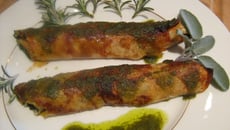 Crêpes farcies aux épinards