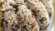 Pilafi aux foies de volaille