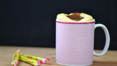 Mugcake au Carambar