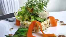 Darioles de riz aux fruits secs