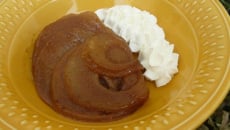 Pommes au carambar cuites au four et pur-beurre