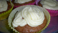 Cupcakes au miel et à la banane