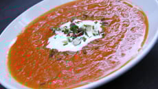 Velouté de butternut aux noisettes