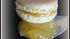 Macarons au lemon curd