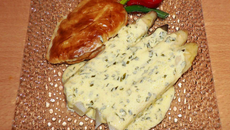 Asperges à la crème