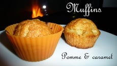 Muffin pommes & caramel