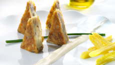 Omelette croquante aux pommes de terre et aux oignons