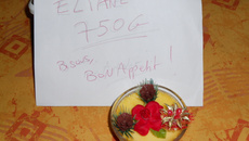 Œufs au lait décoré