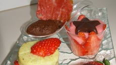 Quand le chocolat et la pistache ramènent leur fraise