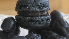 Macarons Réglisse noire
