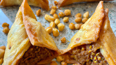 Samossa aux pralinés