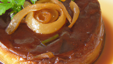 Flan bourguignon de poireaux