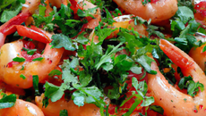 Crevettes aux épices