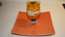 Verrine thon et pêche