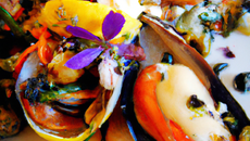 Bar aux fruits de mer