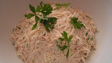 Rillettes au thon et céleri rave