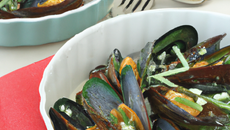 Moules aux poireaux