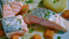 Duo saumon et cabillaud