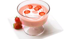 Espuma de Philadelphia aux fraises