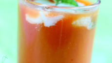 Verrine de poivrons au Tartare