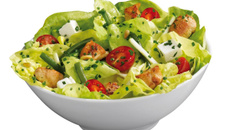 Salade gourmande classique