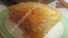 Gâteau pomme/cannelle sans œuf
