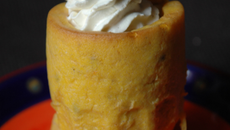 Verre de carottes, fenouils caramélisés et sa chantilly anisée