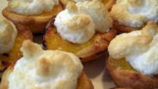Mini-tartelettes au citron meringuées