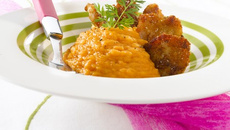 Picatta de poulet au citron vert et patates douces