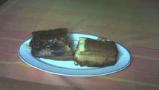 Cake aux poires caramel