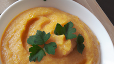 Purée de panais et mimolette