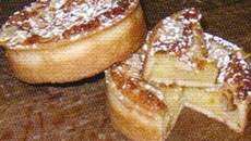 Tarte amandine à la crème de calissons