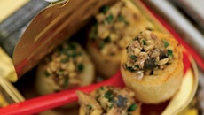 Bouchons de Princesse Amandine aux sardines et fruits secs