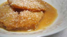 Ananas au caramel de lait de coco