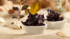 Roses des Sables aux flocons de maïs et chocolat noir