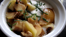 Œufs cocottes pomme & ricotta