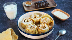 Crêpes à la cannelle façon cinnamon rolls