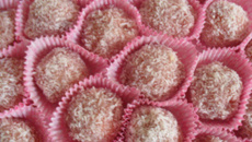 Boules fondantes coco fraise