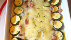 Gratin de courgette au surimi