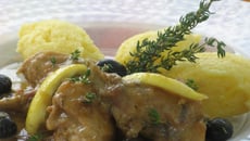 Lapin au citron et olives niçoises