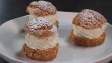 Choux chantilly au craquelin