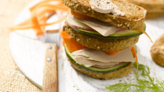 Millefeuille de légumes croquants au Fleuron de Canard