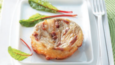 Tatin d'endives au confit de canard