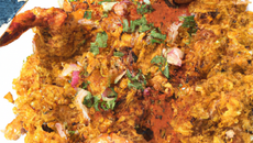 Biryani croquant aux crevettes et au mille et une épices...