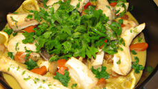 Poulet à la pastèque