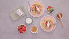 Gaufres au skyr siggi's et fruits