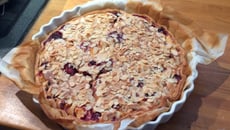 Tarte crémeuse aux fruits rouges
